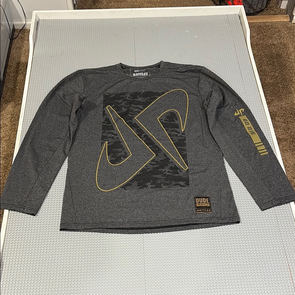 Dude Perfect Battles Collection Long Sleeve Shirt - Men’s Medium